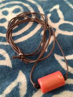 山珊瑚 ペンダント＊山サンゴ ネックレス＊山さんご チョーカー