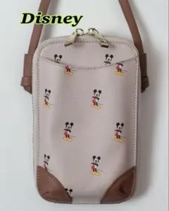 Disney ミッキーマウス スマホショルダーバッグ