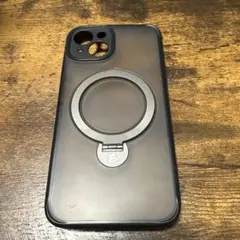 iPhone13用 MAGIC JOHN 透明ケース マグネットスタンド付き