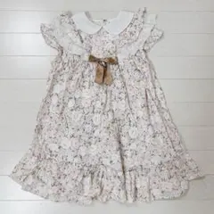 Poupeenne プペエンヌ　ノースリーブ　ワンピース　花柄　120