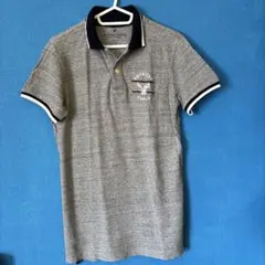 AMERICAN EAGLE グレー ポロシャツ Mのサムネイル