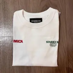 ア*め様 スタバ×ビームス×トミカ コラボ キッズ Tシャツ 100 ホワイト