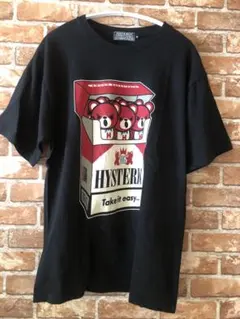 ヒステリックグラマー ヒスベア タバコ Tシャツ パロディ XL 黒 - メルカリ