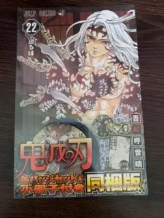 鬼滅の刃22巻缶バッチ・小冊子付き特装版