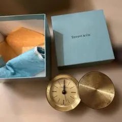 Tiffany & Co. ゴールド 置時計 205369 - メルカリ