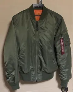 ALPHA アルファ MA-1 フライトジャケット リバーシブル 中綿 M