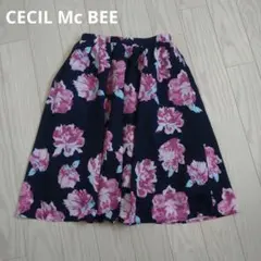 CECIL Mc BEE 膝丈スカート
