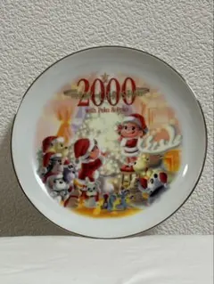 ペコちゃん 21世紀初クリスマス•アニバーサリープレート