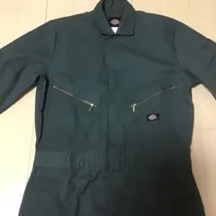 Dickies ディッキーズ　ダークグリーン つなぎ　良品