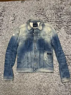 翔*平様 DIESEL デニム ジャケット S 青 JOGG JEANS ジョグ