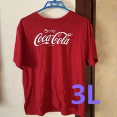 Coca-Cola Enjoy Tシャツ 3L レッド