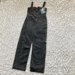 タグ付き未使用品JEANASIS ジーナシス サイドポケットデニムサロペット Sのサムネイル