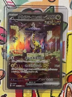 ブ*読様 タケルライコex sar ポケモンカード