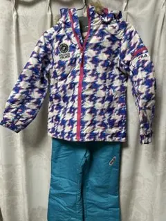 FILA スキーウェア　130 幾何学模様