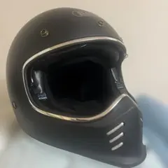 グース仕様】ジェットヘルメット シルバー マスク＆シールド付 マッド
