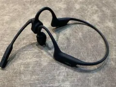 SHOKZ 骨伝導イヤホン マイク付き　ブラック