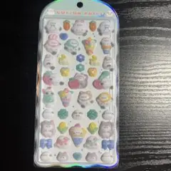 【新品】正規品　コットンパフィーシール　シマエナガ