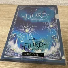 ミセスグリーンアップル　フィヨルド　入場者プレゼント　クリアファイル