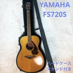 YAMAHA FS720S アコースティックギター ブラック ショルダーケース付 YAMAHA FS720S アコースティックギター ブラック ショルダーケース付