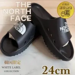 【韓国限定】THE NORTH FACE サンダル24cm ザノースフェイス　黒