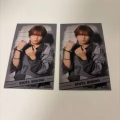 アクターズリーグブレイン　ハーフブロマイド廣野セット