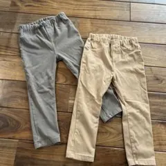 無印良品　ズボン　100㎝　2枚セット