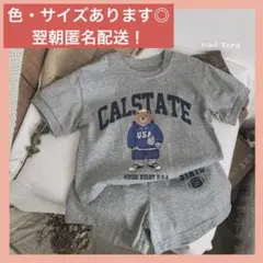 Tシャツ　セットアップ　キッズ　子供服　女の子　男の子 半袖90 100 110