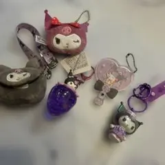 サンリオ クロミ マスコット キーホルダー 5点セット
