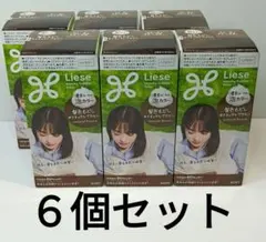 リーゼ 泡カラー 髪色もどし ナチュラルブラウン 6個セットのサムネイル