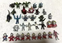 ウルトラマン　怪獣　ミニフィギュア　昭和　レトロ　指人形　まとめ売り