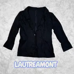 LAUTREAMONT 테일러드 재킷 블랙 38 헌 옷 즉시 구입 OK
