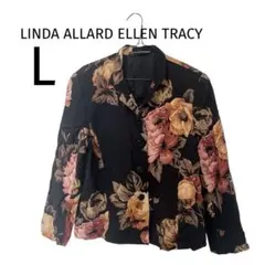 LINDA ALLARD ELLEN TRACY フラワージャケット