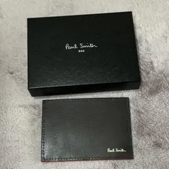 Paul Smith 名刺入れ PWU762 ネイビー 羊革 - メルカリ