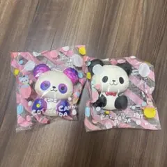 iBLOOM コットンキャンディ　パンダ スクイーズ 2点セット