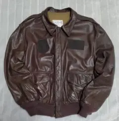 Cooper SADDLERY A-2レザーフライトJKT 80s 46R Cooper SADDLERY A-2レザーフライトJKT 80s 46R - メルカリ