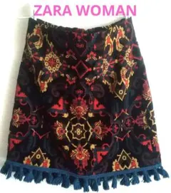 ZARAフリンジスカート