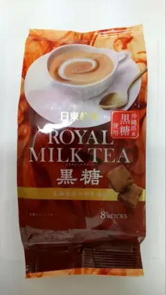 日東紅茶 ROYAL MILK TEA 黒糖 8スティックのサムネイル