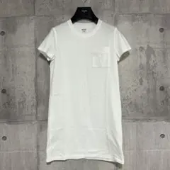 HERMES ワンピース モザイク Tシャツ 胸ポケット hロゴ エルメスのサムネイル