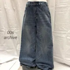 00s archive Levi's grunge wide denim y2k - メルカリ
