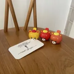 平成レトロ SWIMMER クマ クリップ メモスタンド