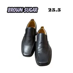 BROWN SUGAR ブラウンシュガー革靴　黒　 25.5