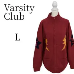 Varsity Club バーシティクラブ 赤 ニット・セーター カジュアル L