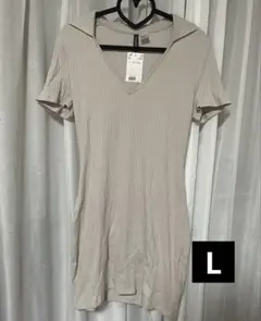 H&M ミニワンピース 半袖