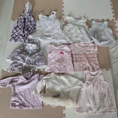 11点 女の子 ベビー服 80cm セット