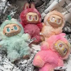 THE MONSTERS ラブブ らぶぶ LABUBU ぬいぐるみ 4体セット