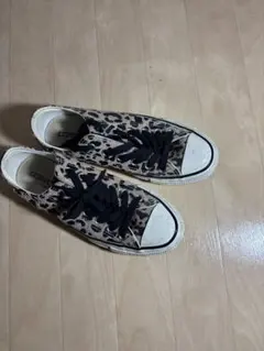 ヒョウ柄カジュアルスニーカー