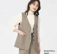 ノーカラーベスト