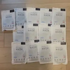 AIRism 洗えるマスク Mサイズ ブラック 3枚入り