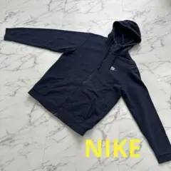 NIKE ネイビーパーカー　L