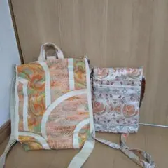 (まる様専用)帯リメイク バッグ2点